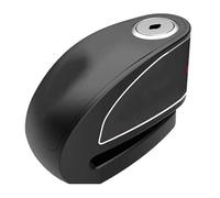 Antivols auto Serrure d'alarme étanche pour moto, verrouillage de disque vélo, alarme intelligente contrôlable, frein à, CarLock électrique Antivol Volant(DX26 Black)