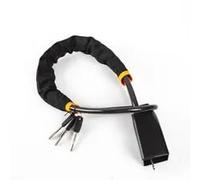 Antivols auto Verrouillage du volant de voiture, ceinture sécurité antivol avec 3 clés, dispositif pour la plupart des voitures SUV, accessoires(Black)