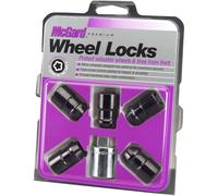 Antivols de roue si ge conique McGard 24526 noirs (filetage M12 x 1,5) - Lot de 5