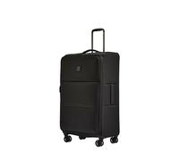 Antler Grande Valise à Rayures Douces 78,7 cm - Résistante, légère et Extensible - 4 Roues rotatives - Poignée réglable - Serrure TSA - Noir