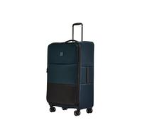 Antler Grande Valise à Rayures Douces de 78,7 cm, résistante, légère et Extensible, 4 Roues pivotantes, poignée réglable, Cadenas TSA, Couleur Bleu Indigo