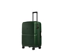 ANTLER - Valise à coque rigide à rayures simples - Durable, légère et extensible, 4 roues pivotantes - Poignée réglable, serrure TSA, 68 cm - Vert, Vert, M