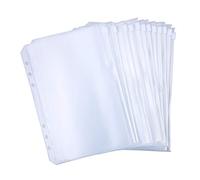 Antner - Lot de 12 pochettes A5 à fermeture éclair en PVC pour classeur à 6 anneaux