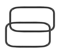 Antoble BOD20 Joint de Four en Caoutchouc pour DifféRents Types de CuisinièRes Bosch/Siemens/Neff/Constructa -Compatible Avec Pièces 00754066/754066-4 Crochets - Pièces de Rechange pour Four (2pack）