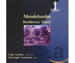 Antoine,Cathy - Cathy Antoine Et Christophe Constantin Jouent Mendelsohnn, Fauré Et Beethoven