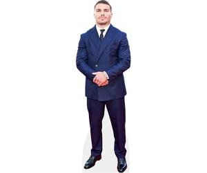 Antoine Dupont (Navy Suit) Silhouette en Carton Taille Mini