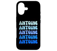 Antoine Retro Name Stack Design Coque pour iPhone 17