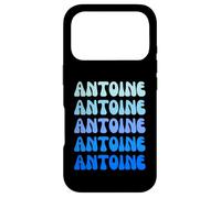Antoine Retro Name Stack Design Coque pour iPhone 17 Pro