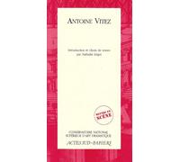 Antoine Vitez – Antoine Vitez – Étude – Actes Sud-Papiers – broché