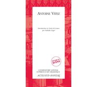 Antoine Vitez – Antoine Vitez – Étude – Actes Sud-Papiers – broché