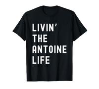 Antoine Vivant la Vie de Antoine Nom Amusant T-Shirt Graphique avec Valeur