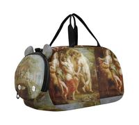 Antoine Watteau Sac de voyage pour enfant Motif peinture, Rubens Bacchanalia Scène nymphes satyres, Classique