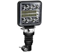 AnTom 102W Phare de Travail à LED, 24mm DIN Gyrophare Support - IP68-12/24V - Flexible
