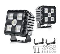 antom 2 Pièces Phare De Travail LED 28000 Lumens Phare Additionnel 12V 24V IP68 Avec Puce LED De Haute Qualité Pour SUV, UTV, Pelleteuses, Tracteurs, ATV Tout Terrain