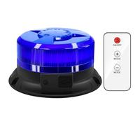 antom Gyrophare LED Sans Fil Rechargeable avec télécommande 12V-24V bleu phare d’avertissement clignotant magnétique 9 Modes de Flash avec pour golf UTV Car Bus