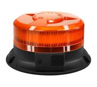 AnTom Gyrophare LED Vehicule Sans Fil Rechargeable 12/24V Orange