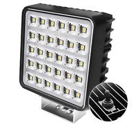 AnTom Phare de Travail LED 12V 24V 305W Carré Anti -interféron Lampe de travail étanche IP68 à haute luminosité für Voiture camions SUV, ATV, Lkw, offroad