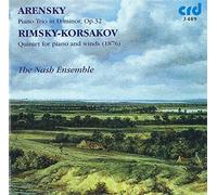 Anton Arenski - Nikolaï Rimski-Korsakov : Musique de Chambre