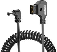 Anton Bauer D-Tap for DC 2.1 12v Right Angle Coiled Power Cable for LCD Monitors KIPRO