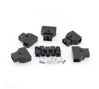Anton-Bauer Idx V-Mount Lot De 5 Connecteurs D-Tap P-Tap Mâles Pour Caméscope Dslr Rouge[Z327]