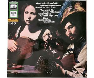 Anton Dvorak - Antonin Dvorak (1841-1904) • Streichquartett As-Dur op. 105 LP • Smetana-Quartett