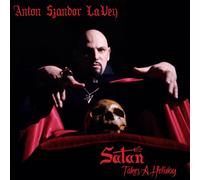 Anton Lavey - Satan Takes A Holiday - Red Marble [Vinyl Lp] Colored Vinyl, Red