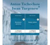 Anton Tschechow & Iwan Turgenew Softcover (Bücher + 2 Mp3 Audio-Cds) - Lesemethode Von Ilya Frank