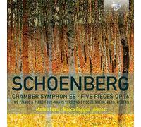 Anton Webern - Schoenberg Chamber Symphonies/Five Pieces Op. 16 - CD - G3z