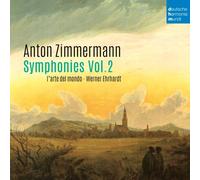 ANTON ZIMMERMANN: SYMPHONIES VOL. 2 - L'ARTE DEL MONDO/EHRHARDT,WERNER CD NEUF