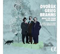 Antonin Dvorák Dvorák/Grieg/Brahms: Music for Piano Four Hands (CD) Album