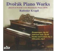 Dvorak – Oeuvres pour piano – Kvapil – Alto