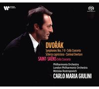 Dvorak / Saint-Saëns – Symphonies nos 7-9 / Concerto pour violoncelle n°4 – CD
