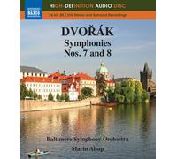 Antonin Dvorák Dvorak: Symphonies Nos. 7 and 8 (Blu-ray) Audio