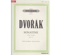 Antonin Dvorak Sonatina In G Op. 100