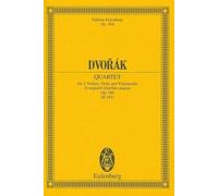 Antonin Dvorak String Quartet In G Major Op. 106 B 192 (Poche)