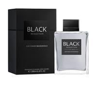Antonio Banderas Eau de Toilette Seduction in Black – Homme, parfum boisé ambré – 200 ml