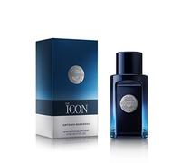Antonio Banderas Perfumes -The Icon - Eau de Toilette Spray for Men, Amber Woody Fragrance - 1.7 Fl Oz