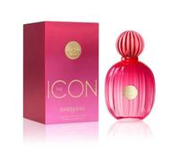 Banderas - The Icon Eau de Parfum pour Femme - Longue Durée - Parfum élégant, sophistiqué et sensuel - Notes vanillées, florales et fruitées - Idéal pour les événements spéciaux - 100 ml