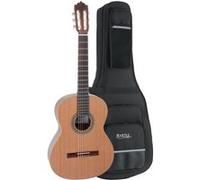 Antonio Calida GC201S 4/4 Guitare Classique Set incl. Étui Léger G