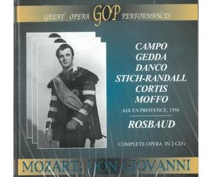 Antonio Campo, Nicolai Gedda, Suzan - Mozart: Don Giovanni (Aix en Provence, September 2 [Import]