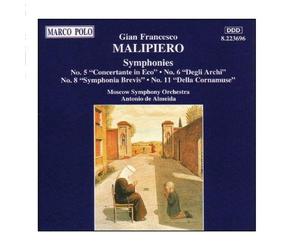 Antonio de Almeida - MALIPIERO: Symphonies Nos. 5, 6, 8 and 11
