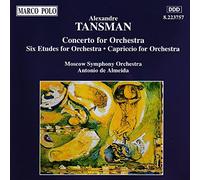 Antonio de Almeida - TANSMAN: Concerto for Orchestra / Etudes for Orchestra