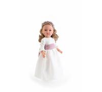 Antonio Juan Bella Rubia Poupée de Communion Contient Bandeau Et Chaussures 45 Cm Rose Rose One Size