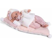 Antonio Juan Bimba Llorona Dans son petit lit de poupée 37 Cm Rosa Rosa One Size