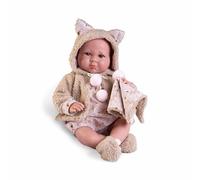 Antonio Juan Muñecas 33362 Luca Nouveau-né avec Veste en Tissu et Membres rotatifs, Jouet Enfant 2 Ans, Cadeaux bébé, nouveauté Cette année, Design Charmant