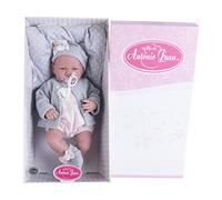 MuÑecas Antonio Juan Froad Doll Gray Cushion 42 Cm Blanc