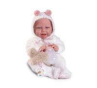Antonio Juan Poupées Nouveau-né lestées Carla en Peluche | Sensation réelle avec Poids ajouté | Collection 2024 | 42 cm - Réf. 33369