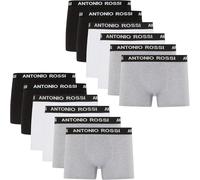 ANTONIO ROSSI (lot de 12) boxers ajustés pour hommes - Boxers pour hommes avec ceinture élastique