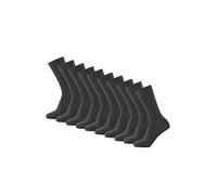 Antonio Rossi (Paquet de 5/10/20) Chaussettes unisexes | Chaussettes confortables grises, noires et bleues pour hommes et femmes | Chaussettes en coton adaptées pour le travail et le temps libre