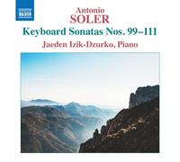 Jaeden Izik-Dzurko – Sonates pour Clavier N° 99 à N° 111 – CD – NAXOS
